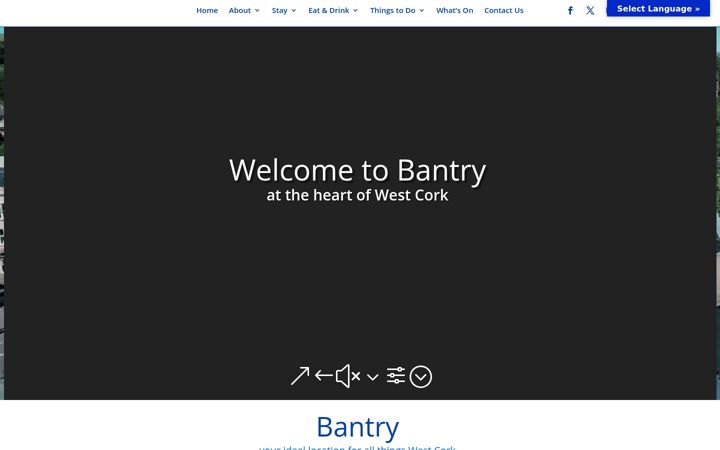 Zrzut ekranu bantry.ie