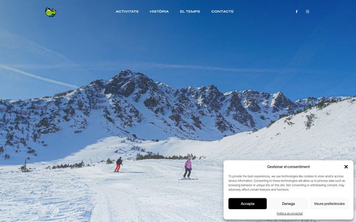 Screenshot of banyolesesquiclub.com