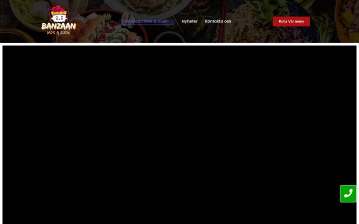 Screenshot of banzaan.se