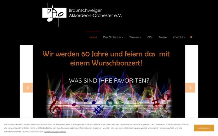 Screenshot of bao-ev.de