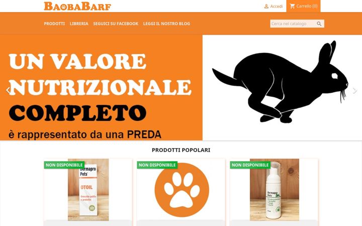 Screenshot of baobabarf.com