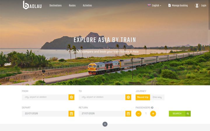Screenshot of baolau.com