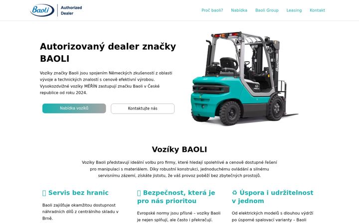 Screenshot of baoli-mh.cz