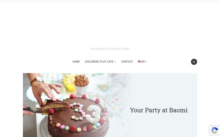 Screenshot of baomi.at