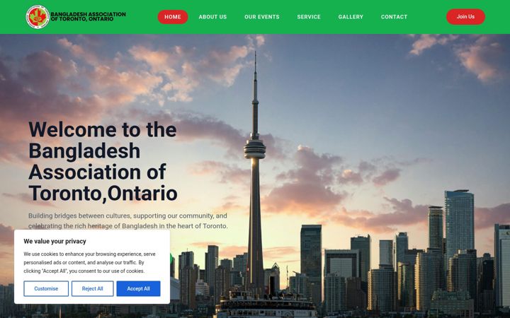 Screenshot of baotca.org
