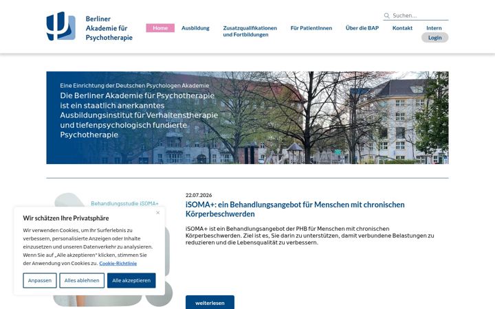 Screenshot of bap-berlin.de