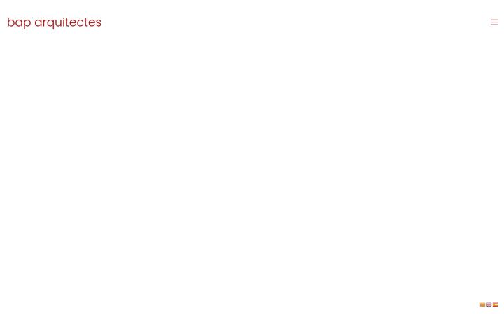Screenshot of baparquitectes.com