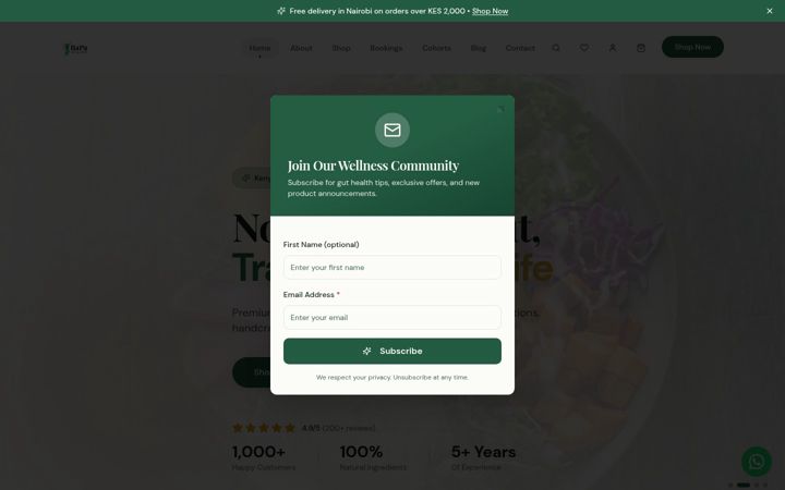 Screenshot of bapawellnesshub.com