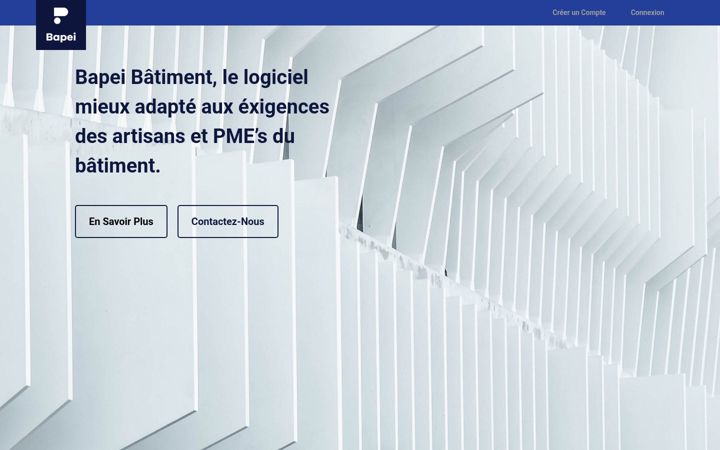Screenshot of bapei-batiment.fr