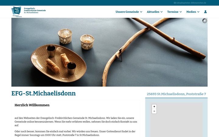 Posnetek zaslona baptisten-dithmarschen.de