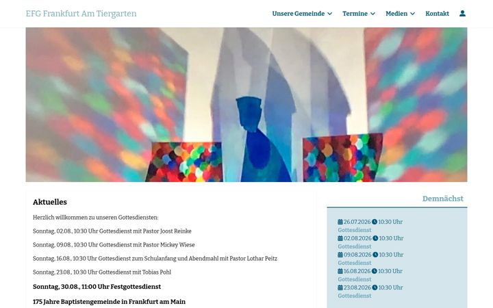 Screenshot of baptisten-frankfurt.de
