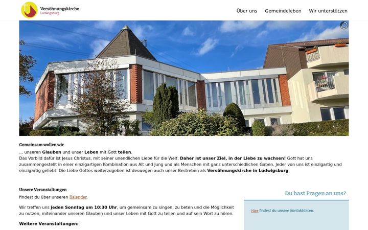 Képernyőkép: baptisten-ludwigsburg.de