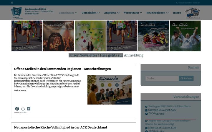 Screenshot of baptisten-nosa.de