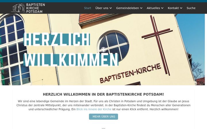 Screenshot of baptisten-potsdam.de
