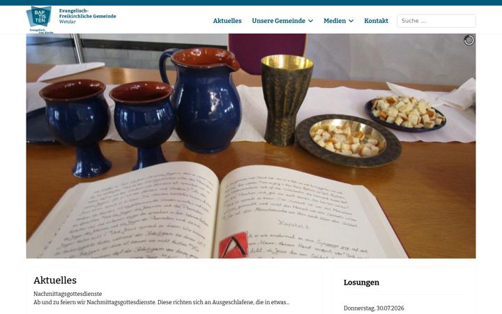 Képernyőkép: baptisten-wetzlar.de