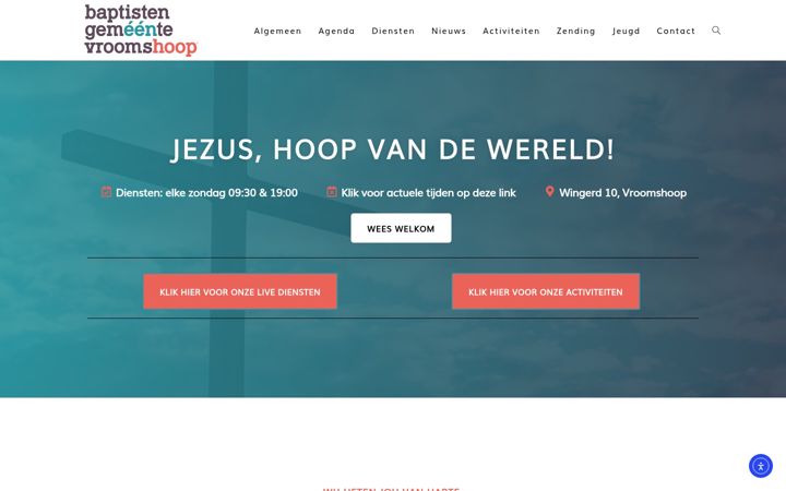 Ekrānuzņēmums no baptistenvroomshoop.nl