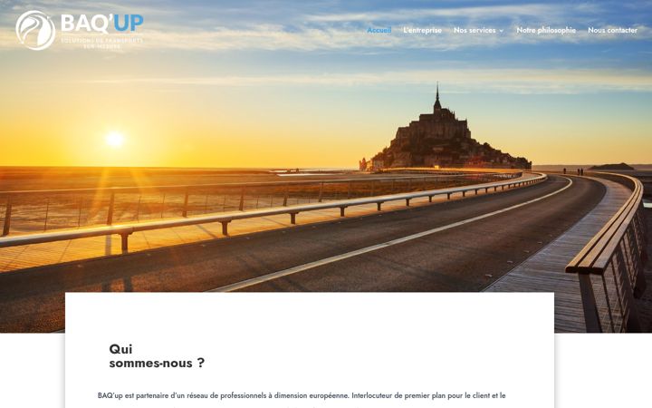 Screenshot of baq-up.com