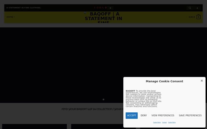 Screenshot of baqoff.com