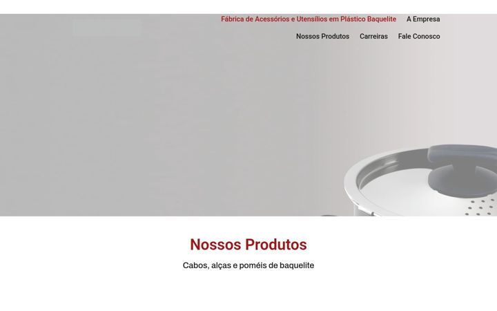 Screenshot of baquellites.com.br