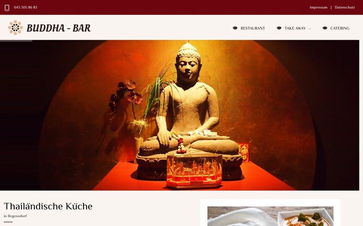 Screenshot of bar-buddha.ch