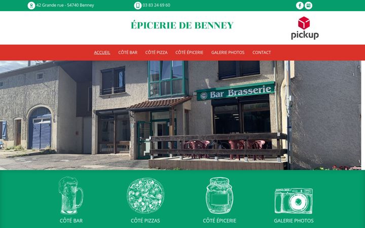 Screenshot of bar-epicerie-de-benney.fr