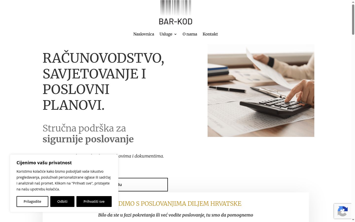 Képernyőkép a bármilyen interakció előtt megjelenő hozzájárulási bannerről
