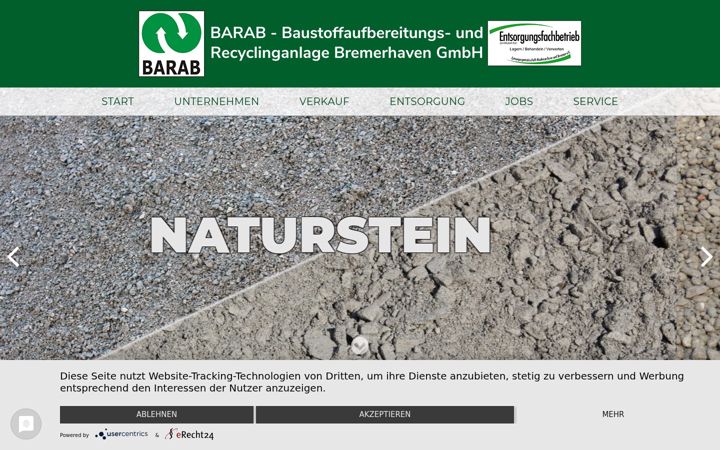 Screenshot of barab.de