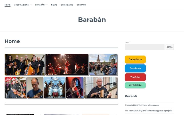 Screenshot of baraban.it