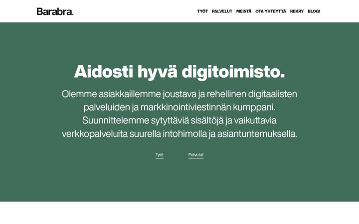 Ekrānuzņēmums no barabra.fi