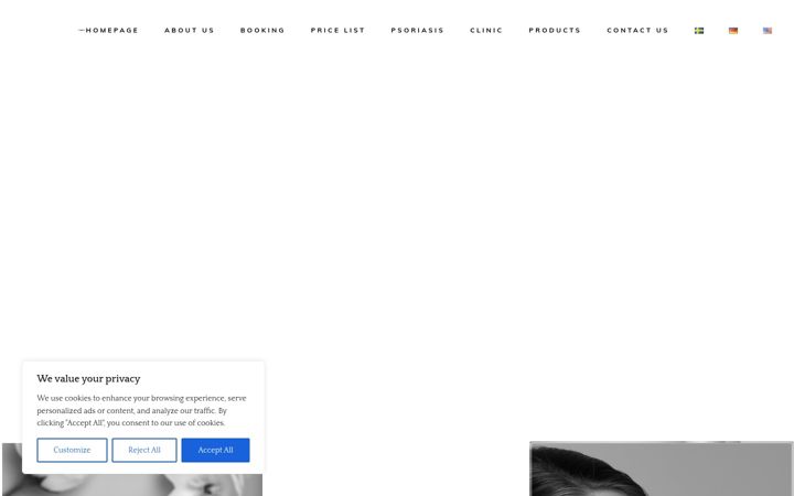Screenshot of baraclinik.de