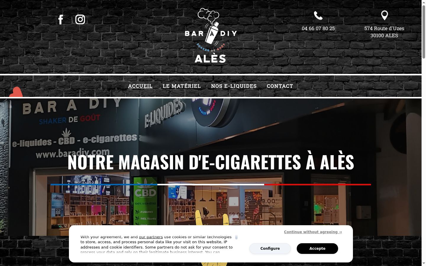 Sutikimo reklamjuostės, rodytos prieš bet kokią sąveiką, ekrano kopija