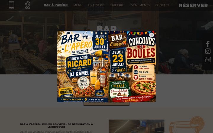 Screenshot of baralapero.fr