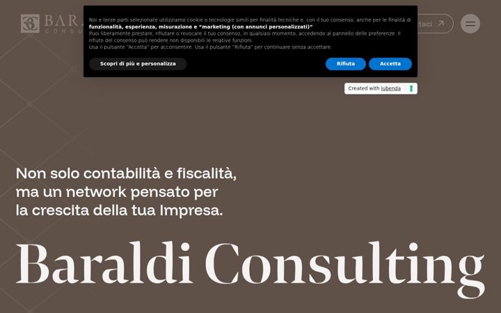 Screenshot of baraldiconsulting.it