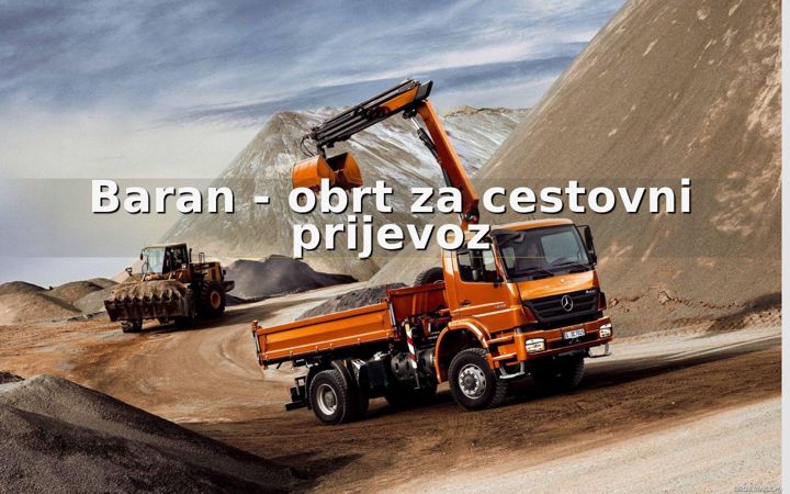 Skærmbillede af baran-prijevoz.hr