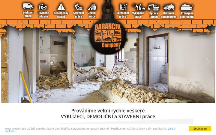 Screenshot of barancikco.cz