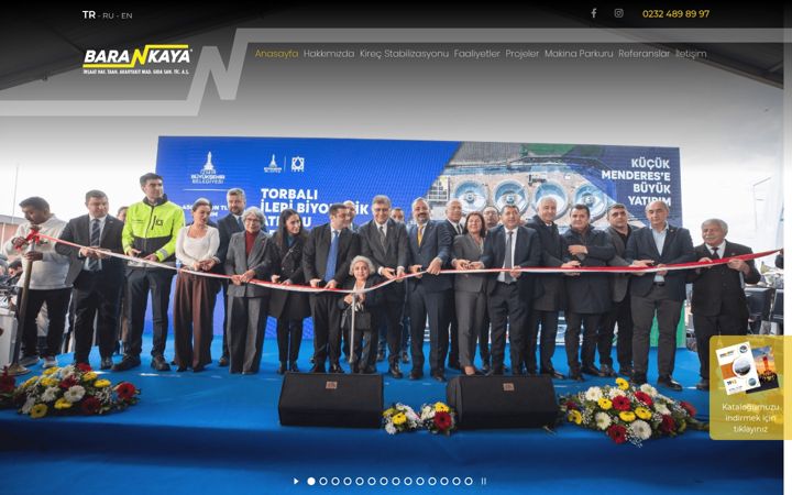 Screenshot of barankaya.com