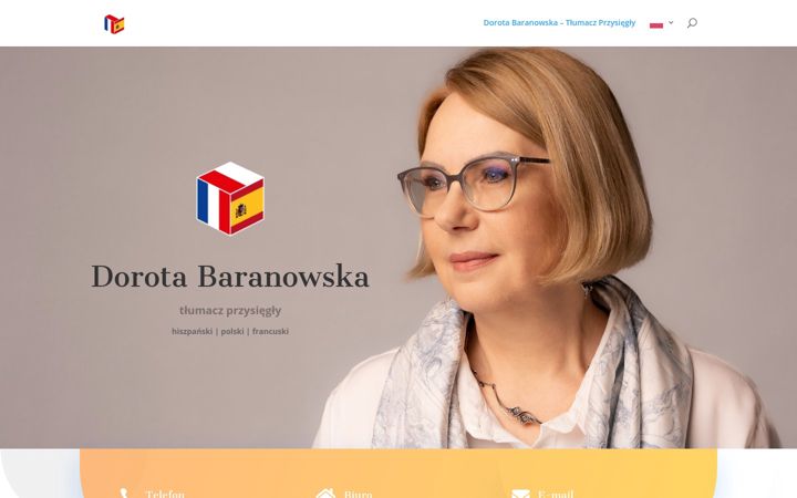 Screenshot of baranowska-tlumacz.pl