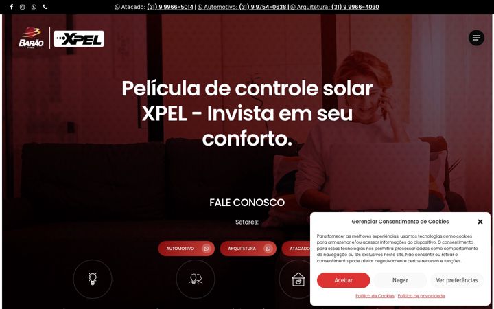 Screenshot του baraofilms.com.br