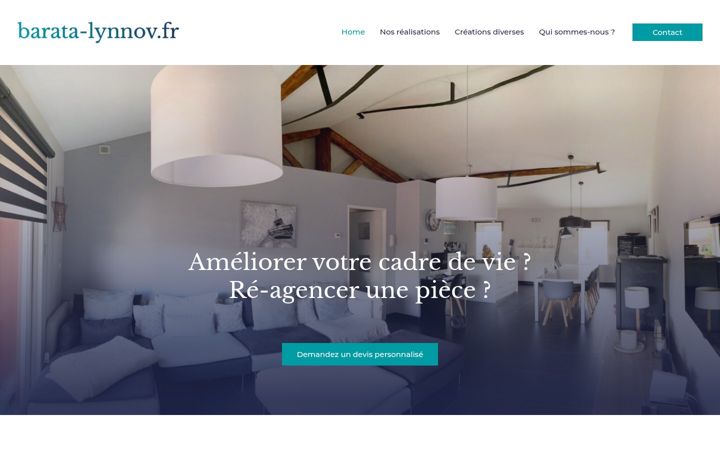 Screenshot of barata-lynnov.fr