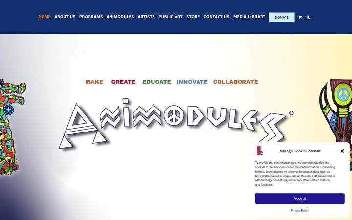 Screenshot of baratfoundation.org