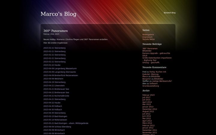Screenshot of baratok.de