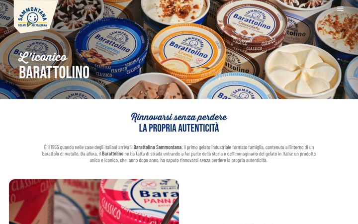 Screenshot of barattolinosammontana.it