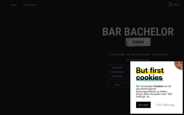 Screenshot of barbachelor.at