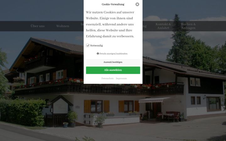 Screenshot of barbara-allgaeu.de
