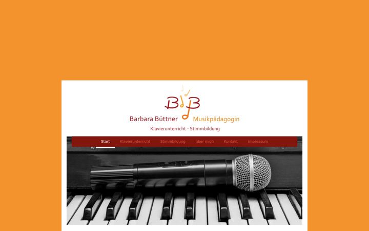 Screenshot of barbara-buettner.de