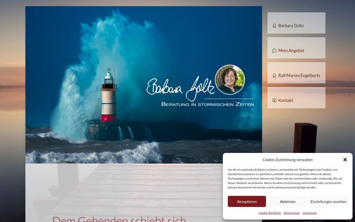 Screenshot of barbara-goltz.de