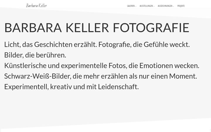 Screenshot of barbara-keller.at