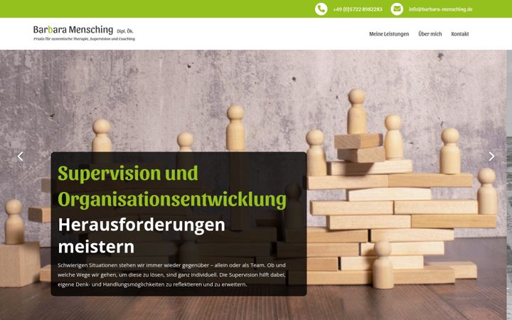 Screenshot of barbara-mensching.de