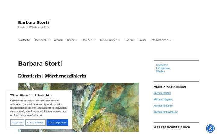 Екранна снимка на barbara-storti.ch
