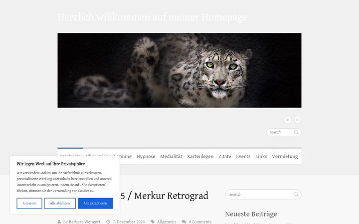 Екранна снимка на barbara-wengert.ch